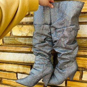 Disco Heeled Boots
